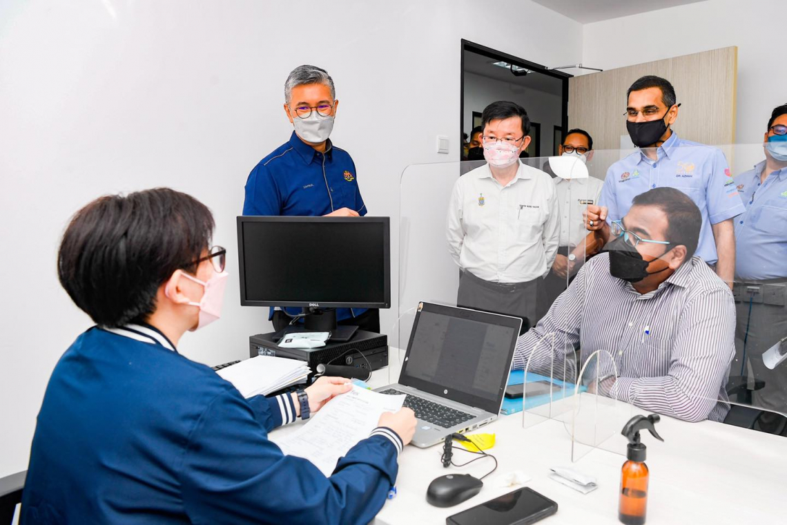 Sesi Perasmian Pusat MYFutureJobs di UTC Pulau Pinang